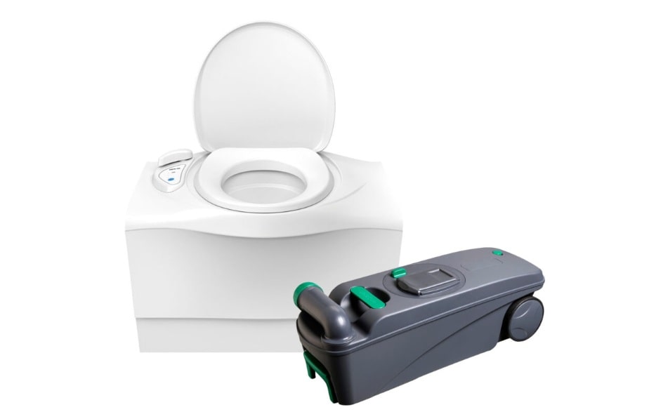 שירותים כימיים עם קסטה Thetford